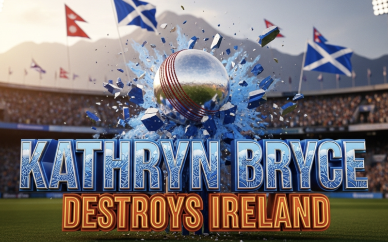 Kathryn Bryce Heroics Propel Scotland Past Ireland in T20 Qualifier Thriller