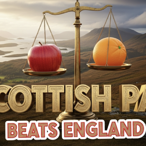 Apples and Oranges: Scottish Teacher Pay Beats England Benchmarks