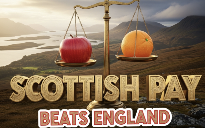 Apples and Oranges: Scottish Teacher Pay Beats England Benchmarks