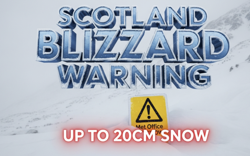 Scotland Faces Fresh Snow Chaos and Blizzard Winds