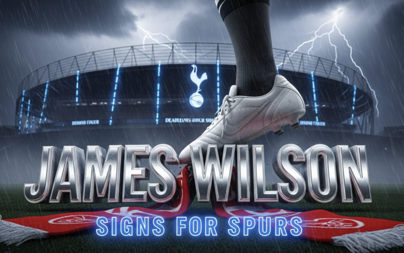 Tottenham Snatch Hearts Teenager James Wilson in Deadline Day Drama
