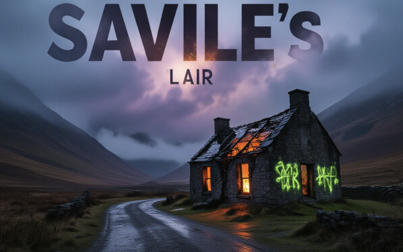 Savile’s Glencoe Horror House Still Stands One Year After Demolition Began