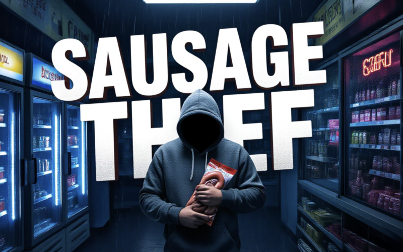 Brazen Sausage Thief Strikes Scots Shop in Daylight Heist
