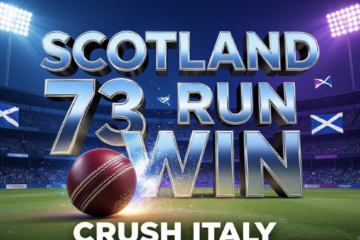 Scotland Crush Italy by 73 Runs in T20 World Cup Opener