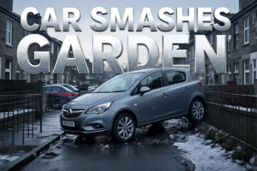 Woman Rushed to Hospital After Car Smashes Through East Kilbride Garden Fence