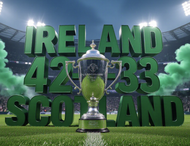 Ireland Reclaims Dalriada Cup with 42-33 Thriller Over Scotland