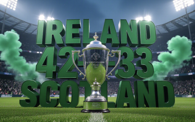 Ireland Reclaims Dalriada Cup with 42-33 Thriller Over Scotland