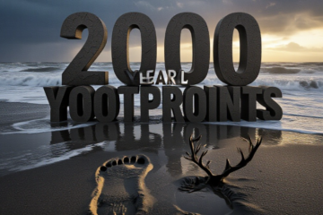 Storm Uncovers 2,000-Year-Old Footprints on Scottish Beach