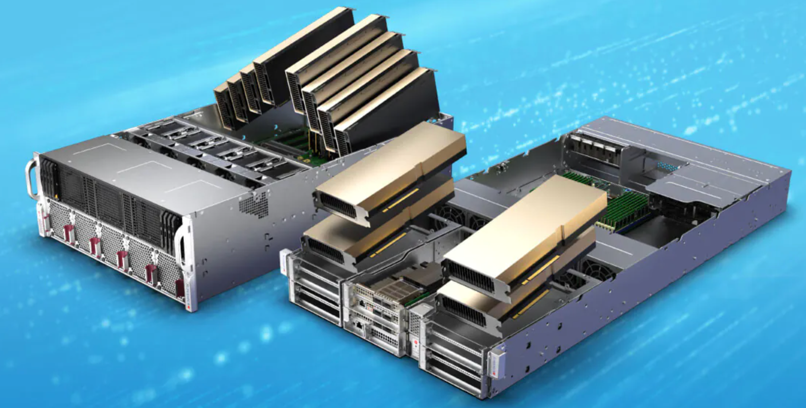 Nvidia Blackwell RTX 6000 Pro server gpu inside liquid cooled rack