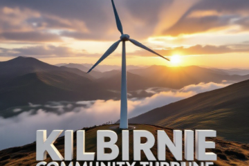 Scotland’s First Subsidy-Free Community Wind Turbine Starts Spinning in Kilbirnie