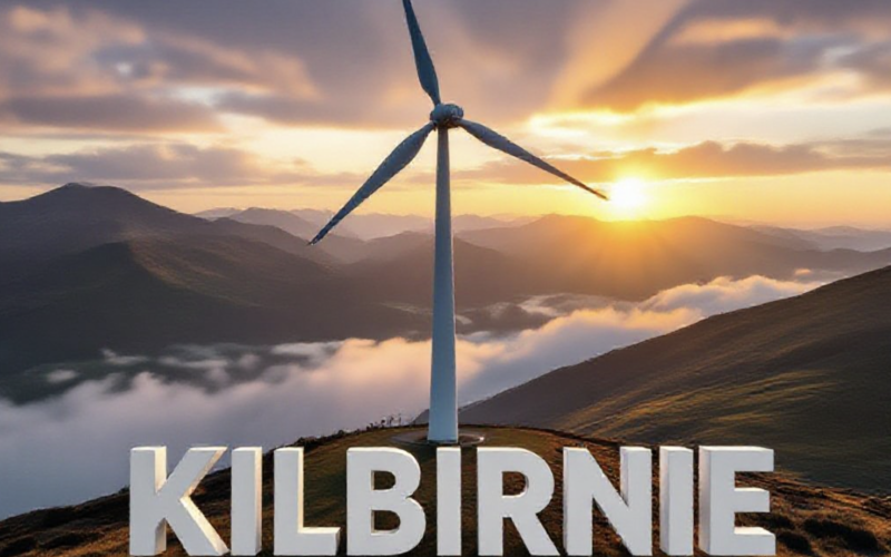 Scotland’s First Subsidy-Free Community Wind Turbine Starts Spinning in Kilbirnie