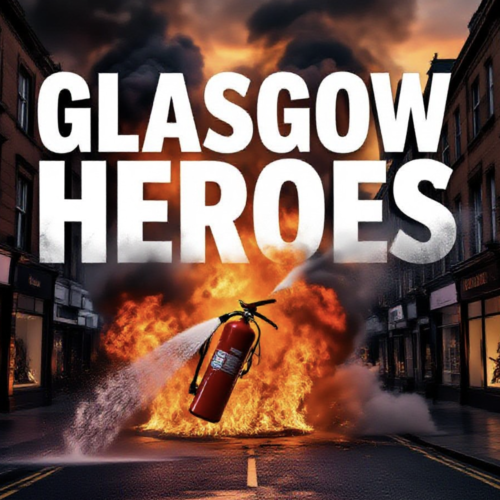 Glasgow Heroes Risk Lives Rushing Into Burning Vape Shop Inferno