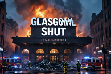 Glasgow Central Station Closed Until Wednesday After Massive Union Street Blaze