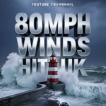 UK Hit by Fierce Gale-Force Winds as Snow and Arctic Chill Return