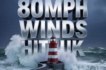 UK Hit by Fierce Gale-Force Winds as Snow and Arctic Chill Return