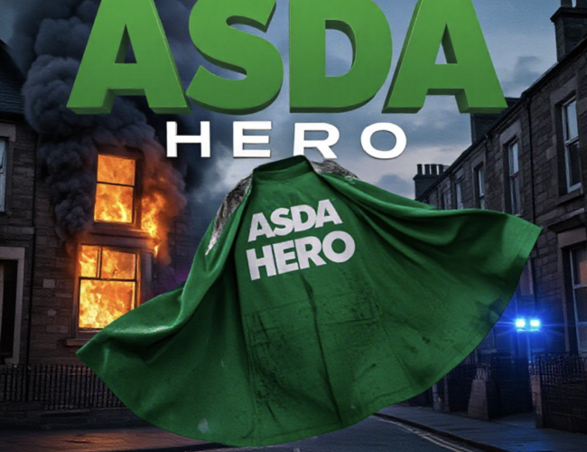 Hero Asda Worker Saves Newborn Twins from Glasgow House Blaze