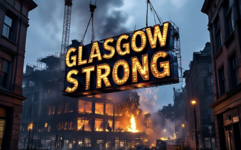 Glasgow Rises from the Ashes: Defiant Owners Vow Rebuild After Union Street Inferno