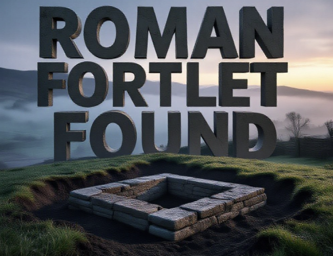 Ancient Roman Fortlet Found in Scottish Backyards