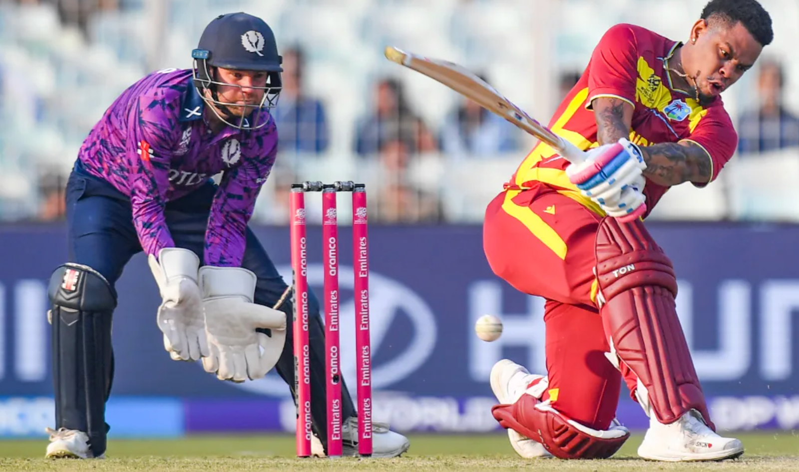 west indies vs scotland t20 world cup 2026 shepherd hat-trick