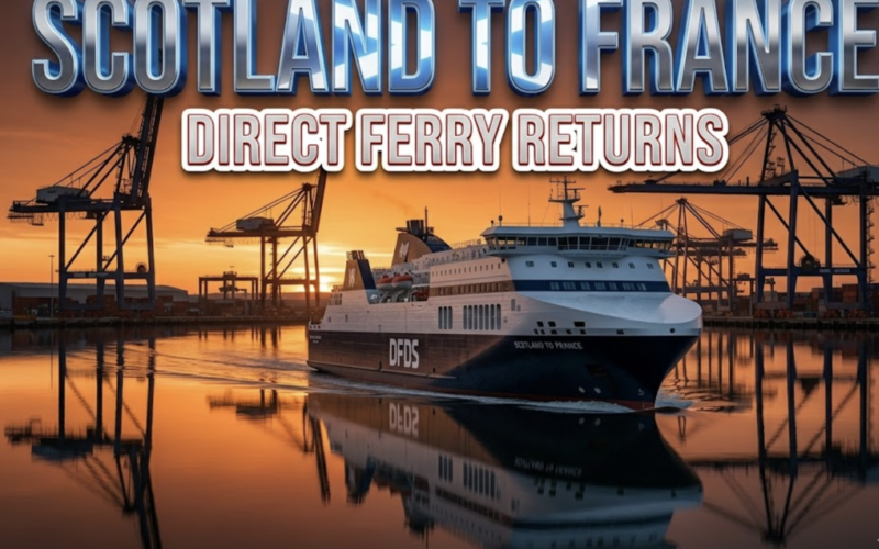 £3M UK Funding Puts Scotland-France Ferry Within Reach