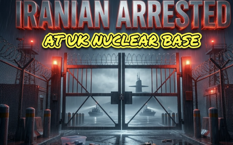 Iranian Man Arrested at UK’s Nuclear Submarine Base