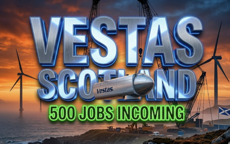 Vestas Confirms €250m Nacelle Factory for Scotland