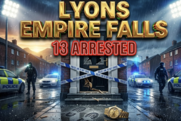 13 Arrested as Police Smash Lyons Crime Empire in Dawn Raids