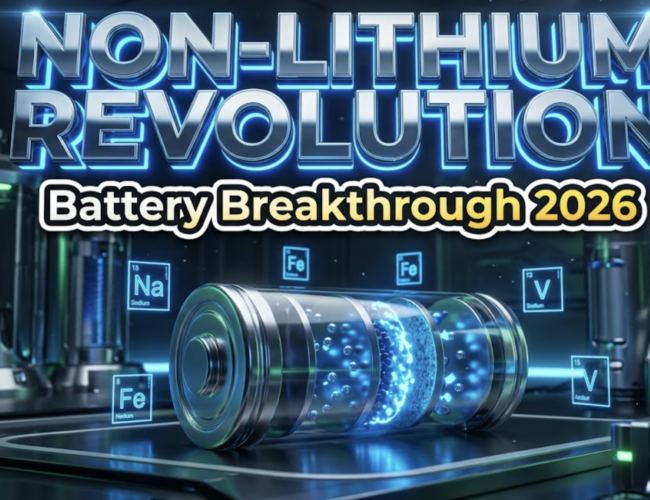 Non-Lithium Battery Tech Reaches Major Milestones Globally