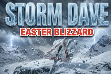 Storm Dave Set to Slam UK With Snow and 80mph Winds Over Easter