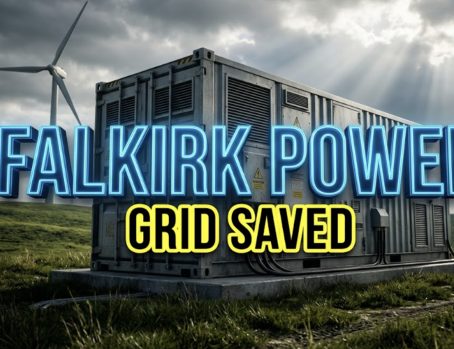 Huge Scotland Battery Project Powers Up UK Energy Grid