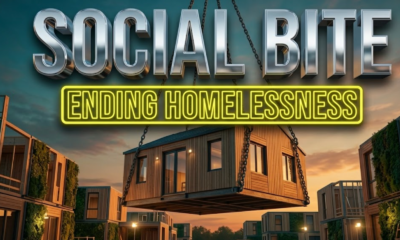 Scotland Opens First Timber Village to Fight Record Homelessness