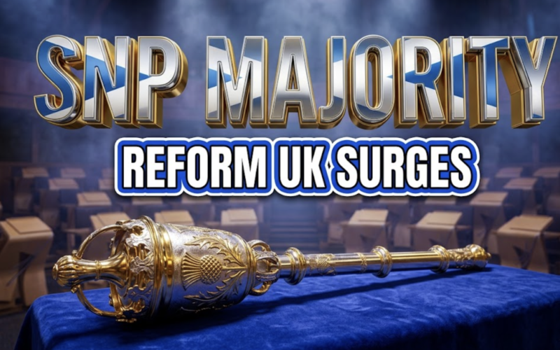 SNP Set For Holyrood Majority As Reform UK Surges In Scotland