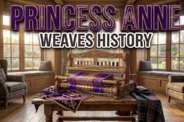 Princess Anne Unveils Community Loom In Scotland Visit