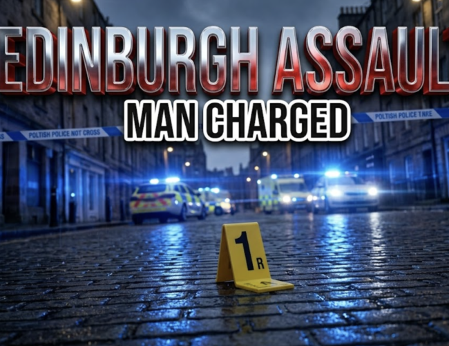 Man Charged After Stabbing Near Edinburgh Central Mosque