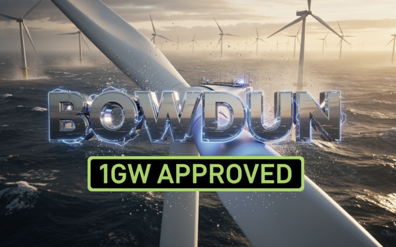 Bowdun 1GW Wind Farm Files Big Offshore Consent Bid