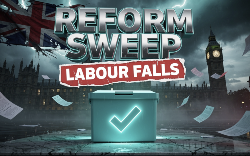 Reform UK Storms Super Thursday as Labour Heartlands Fall