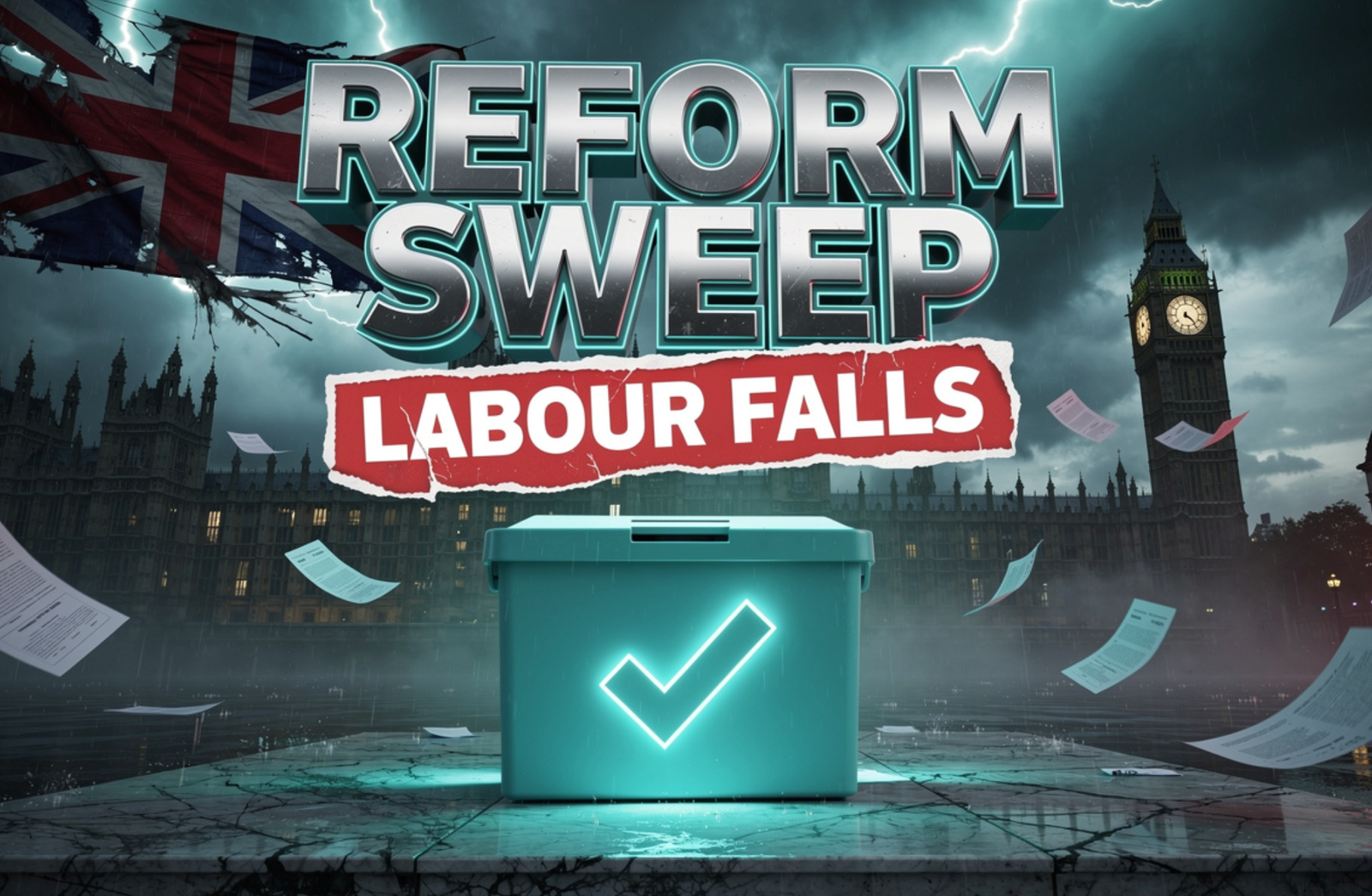 super thursday 2026 reform uk council election victory