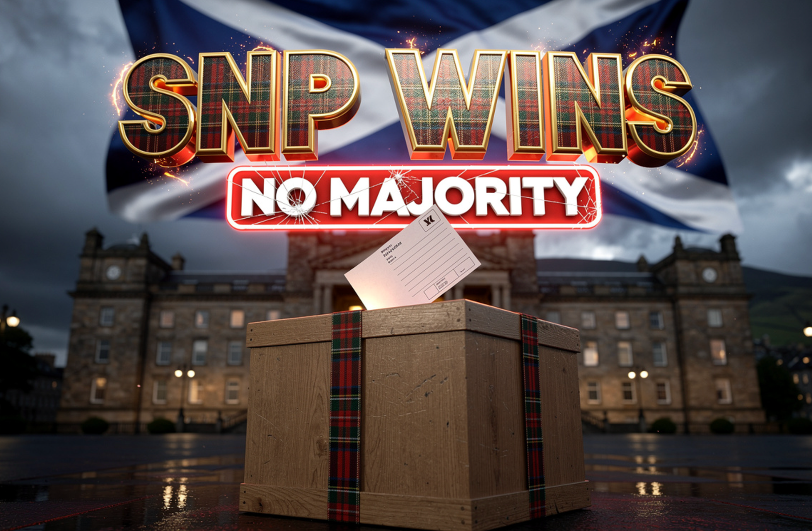 Scottish Parliament 2026 election results map Holyrood
