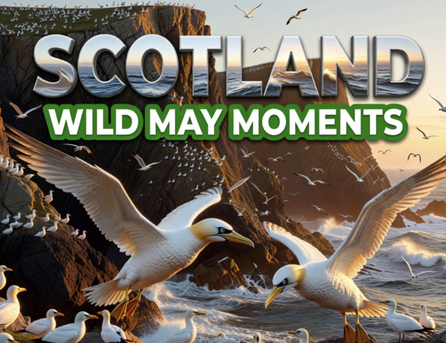 Gannets, Highland Cows Star in Scotland’s May Photos