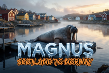 Walrus Magnus Swims 300 Miles From Scotland to Norway