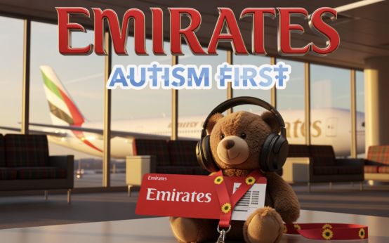 emirates autism travel rehearsal glasgow airport scotland