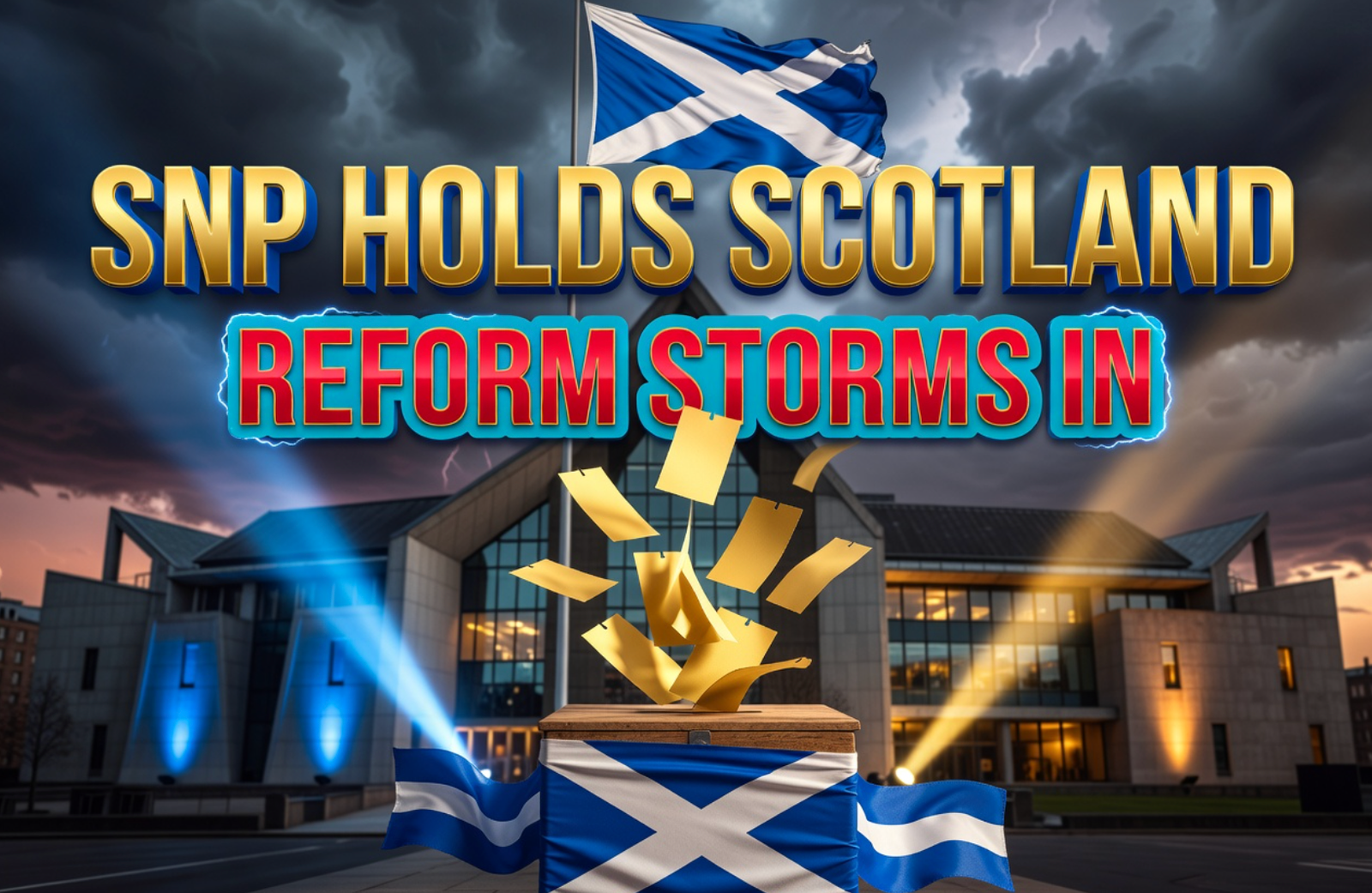 Scotland 2026 Holyrood election results SNP Reform breakthrough