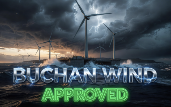 buchan floating wind farm aberdeenshire onshore planning consent