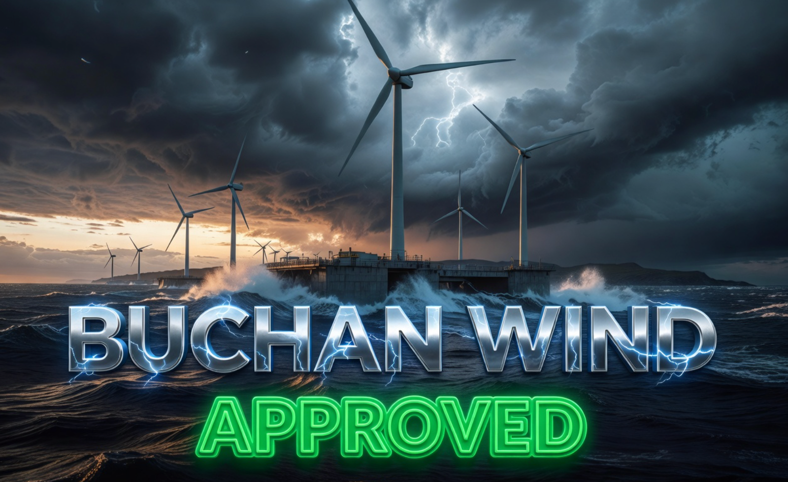 buchan floating wind farm aberdeenshire onshore planning consent