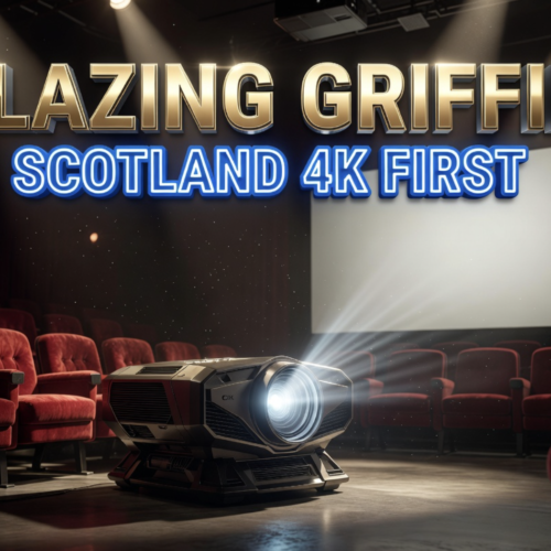 Blazing Griffin Opens Scotland’s First 4K Grading Theatre