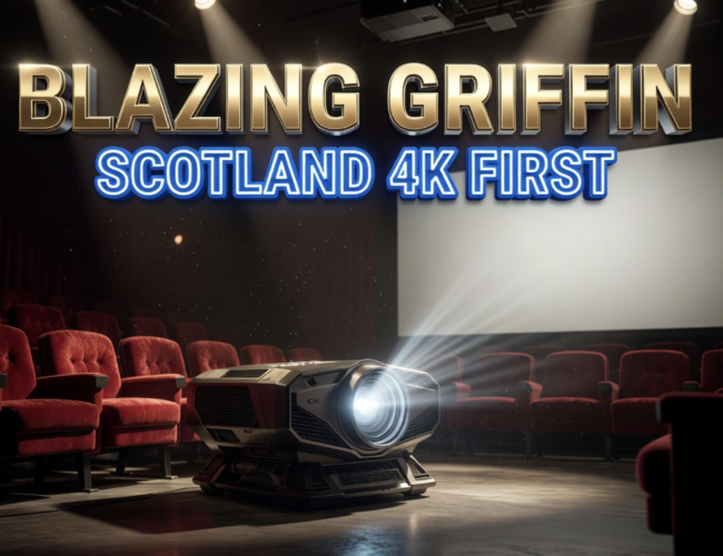 Blazing Griffin Opens Scotland’s First 4K Grading Theatre