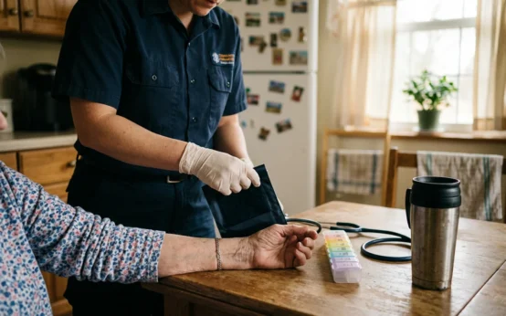 Community paramedic home visit in rural North Carolina Scotland Health innovation award.