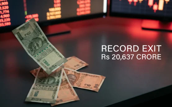 FPI outflow record Rs 20,637 crore on MSCI rebalancing day in India.