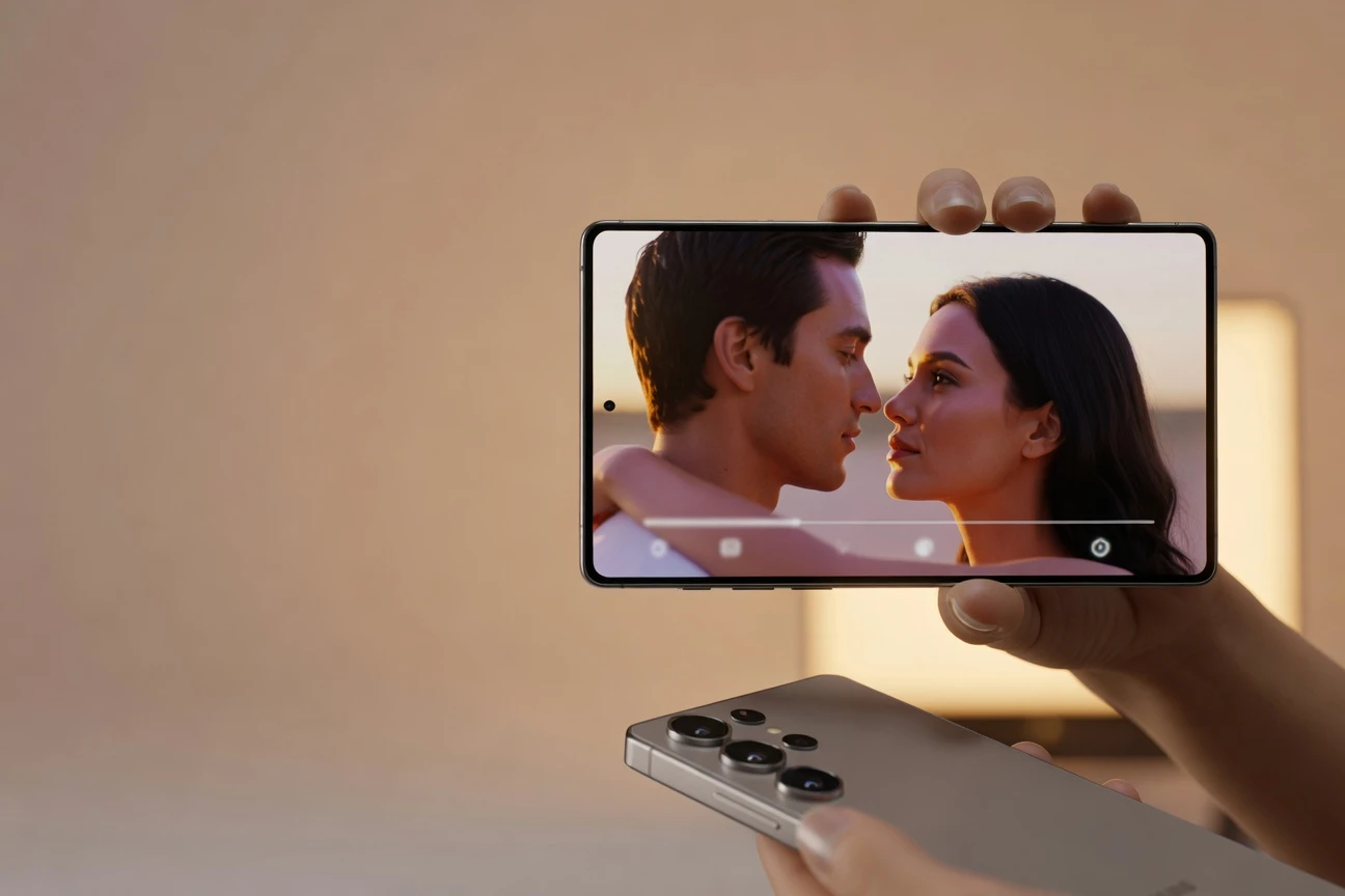 Galaxy S26 Ultra Cine LUT cinematic video color grading feature for creators.