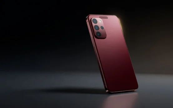 iPhone 18 Pro Max preview with A20 Pro chip and Dark Cherry color leak.
